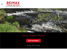 Tablet Screenshot of poconohomerentals.com